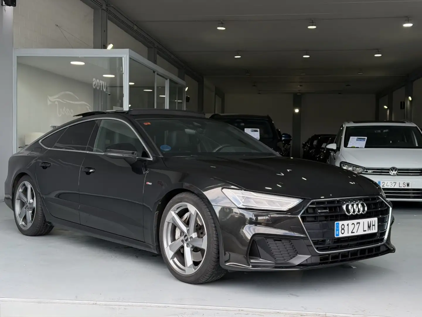 Audi A7 Sportback 50 TFSIe S line quattro-ultra S tronic Noir - 2