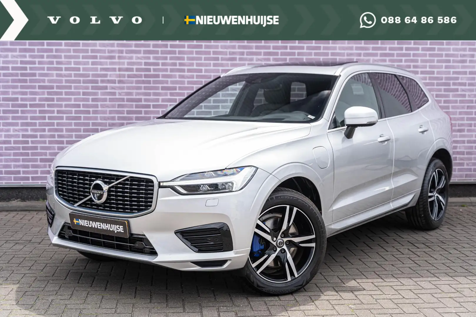 Volvo XC60 T8 Twin Engine AWD R-Design | Head-up Display | Tr Grijs - 1