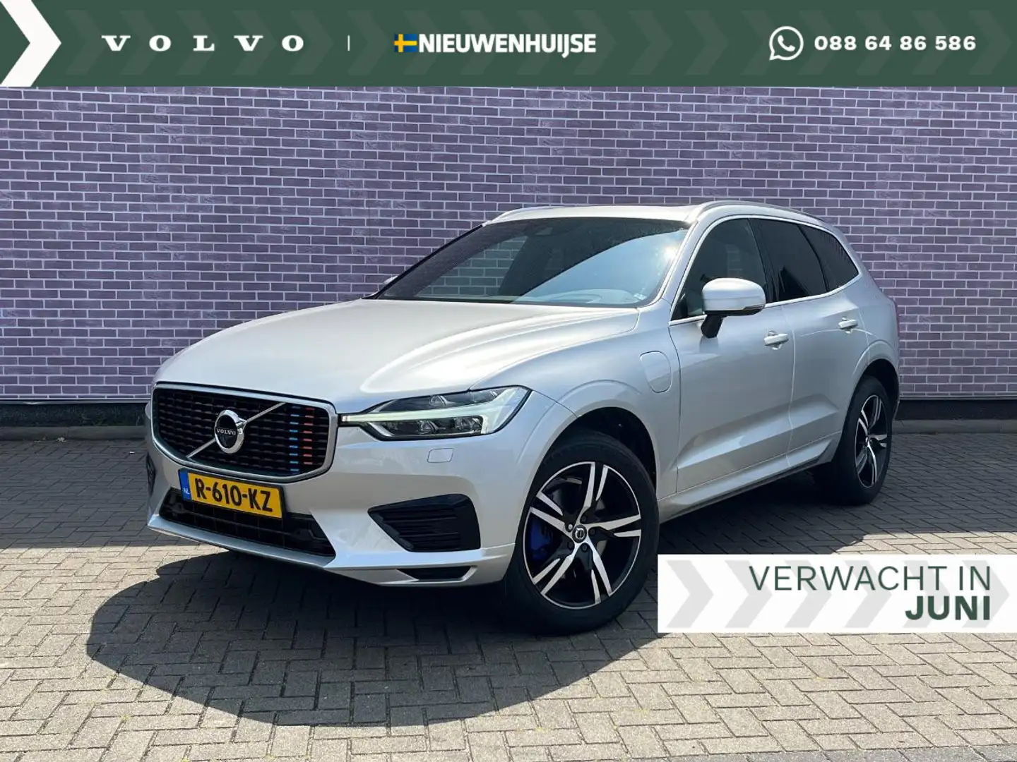 Volvo XC60 T8 Twin Engine AWD R-Design | Head-up Display | Tr Grijs - 1