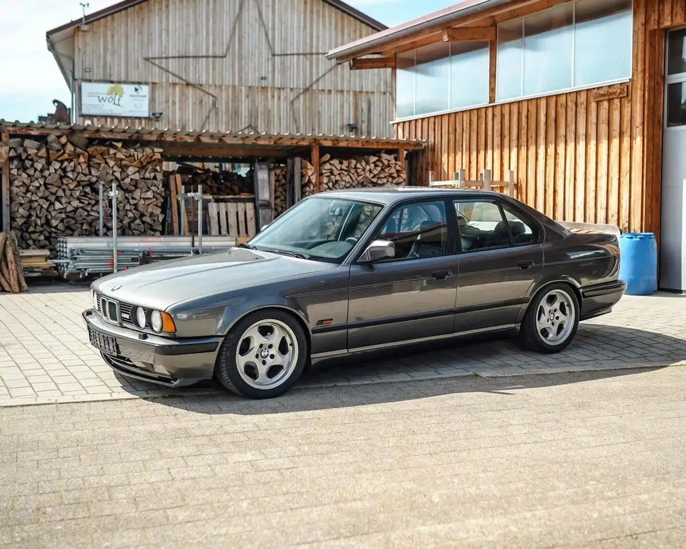 BMW M5 E34 Gris - 2