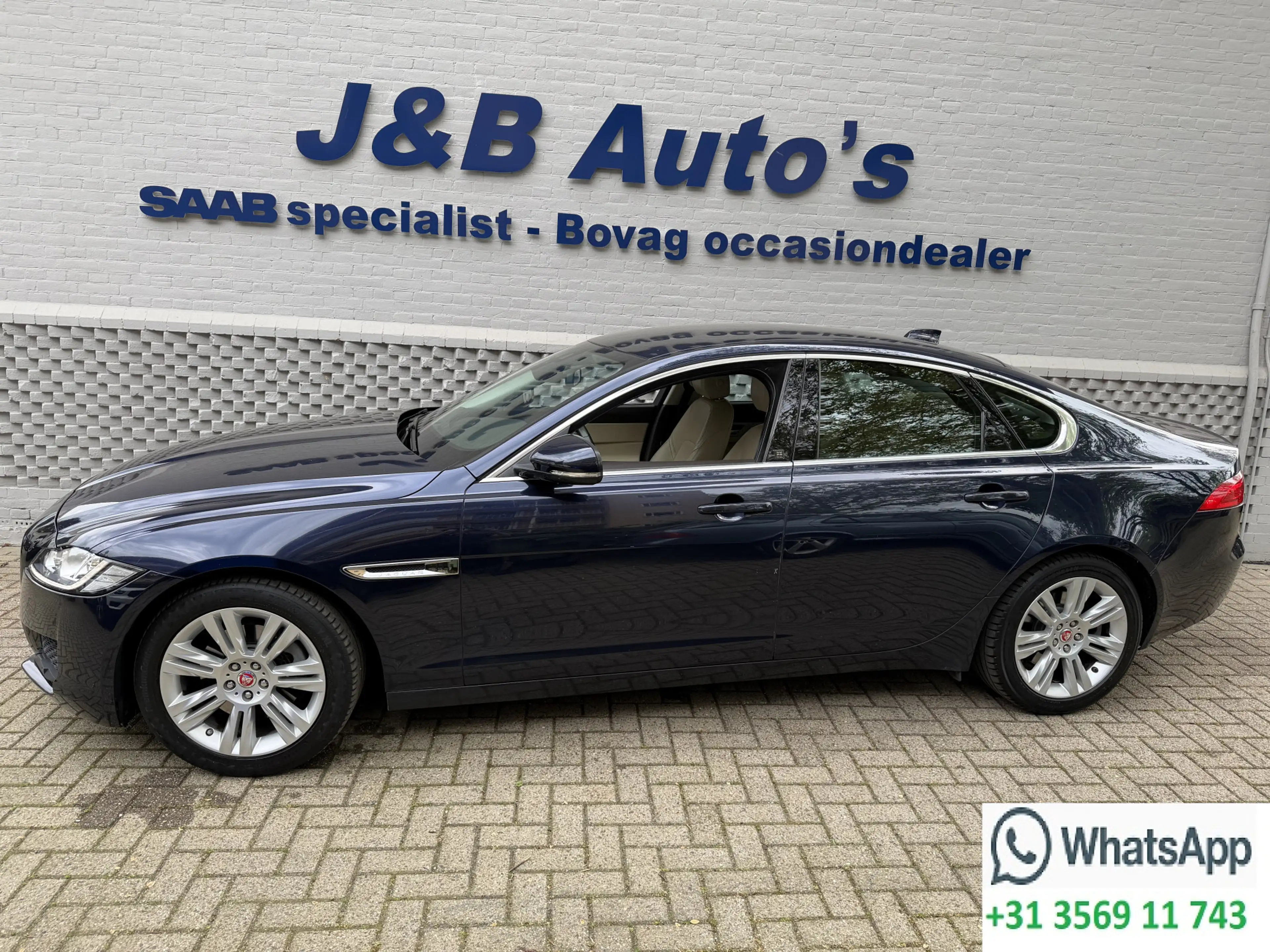 Jaguar XF 2.0 Navigatie Leer NL auto Stuur en stoel verwarmi