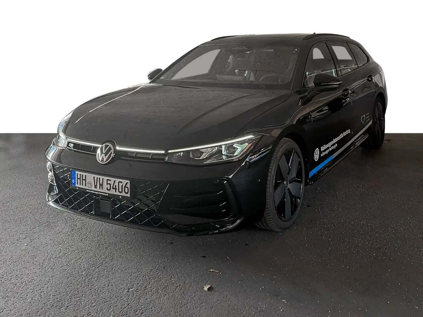 Volkswagen Passat Variant Passat 2.0 TDI R-Line 4Motion DSG Stdhzg Pano Na Schwarz - 2