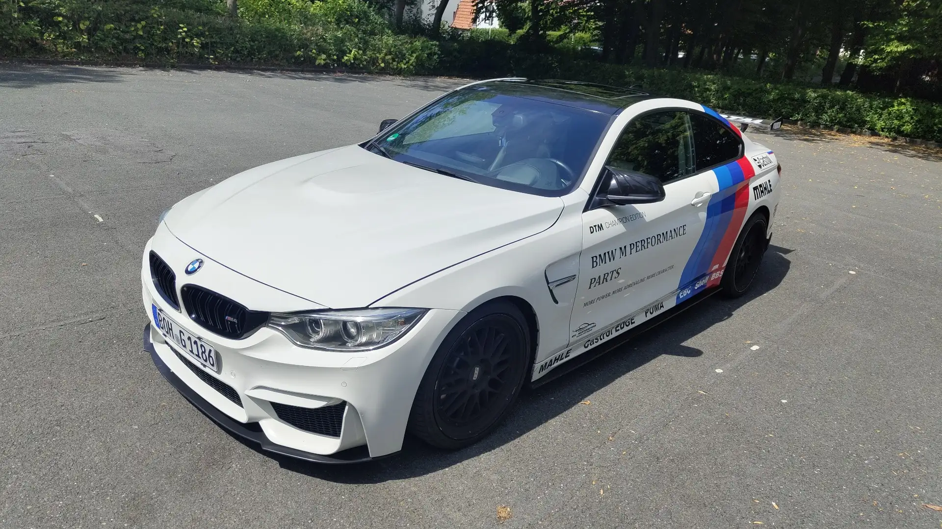 BMW 435 435i Coupé - M4 DTM Optik*Harman Kardon*Panorama Biały - 1