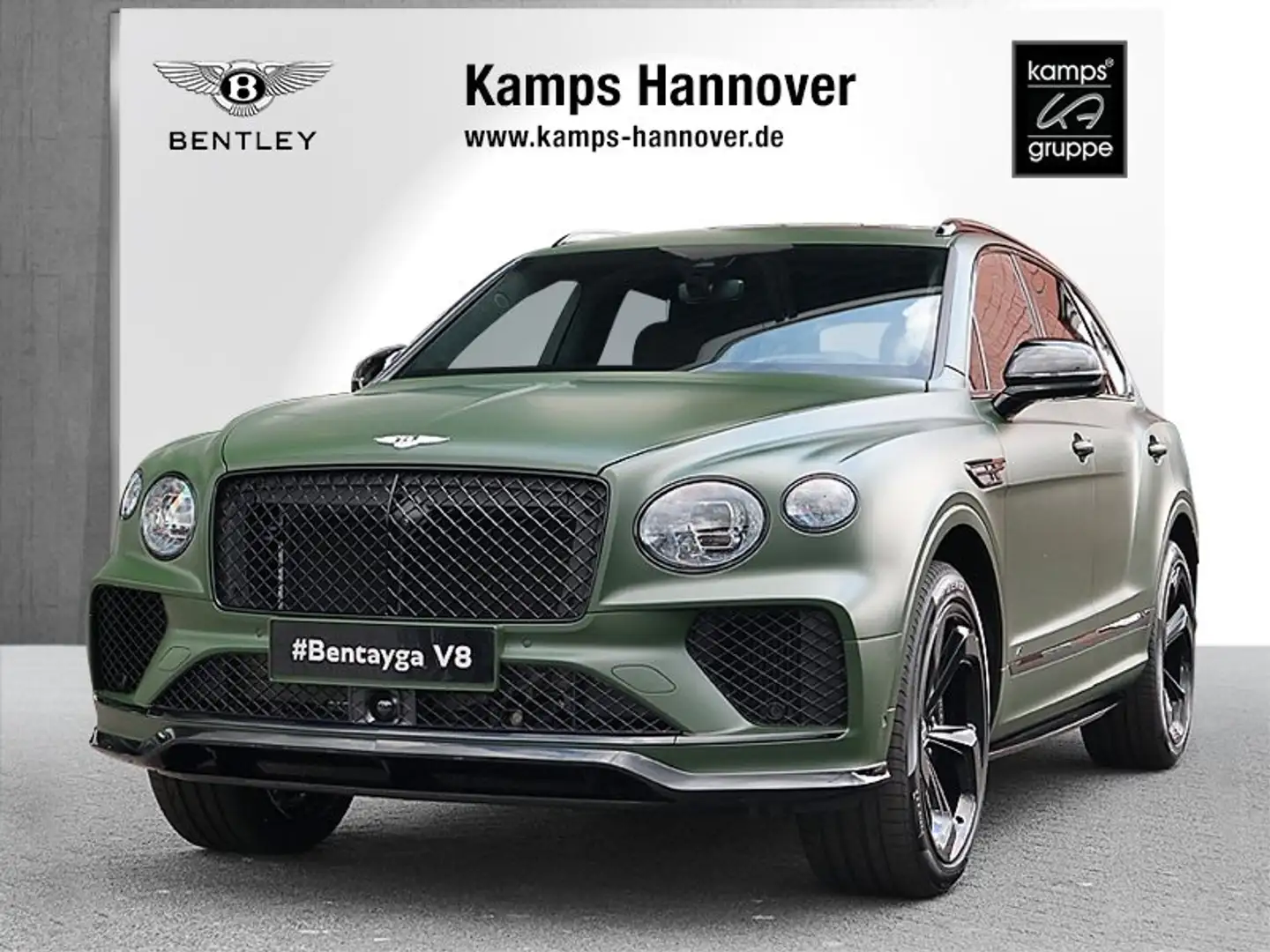 Bentley Bentayga V8 S *Satin*Naim*Parking Heater* Groen - 1
