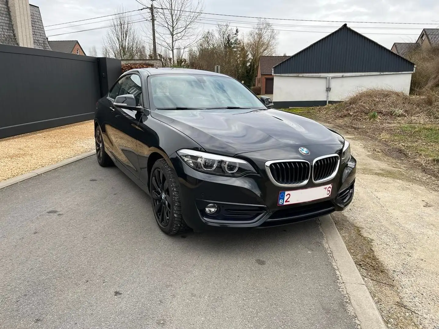 BMW 218 Coupé dA AdBlue Noir - 1
