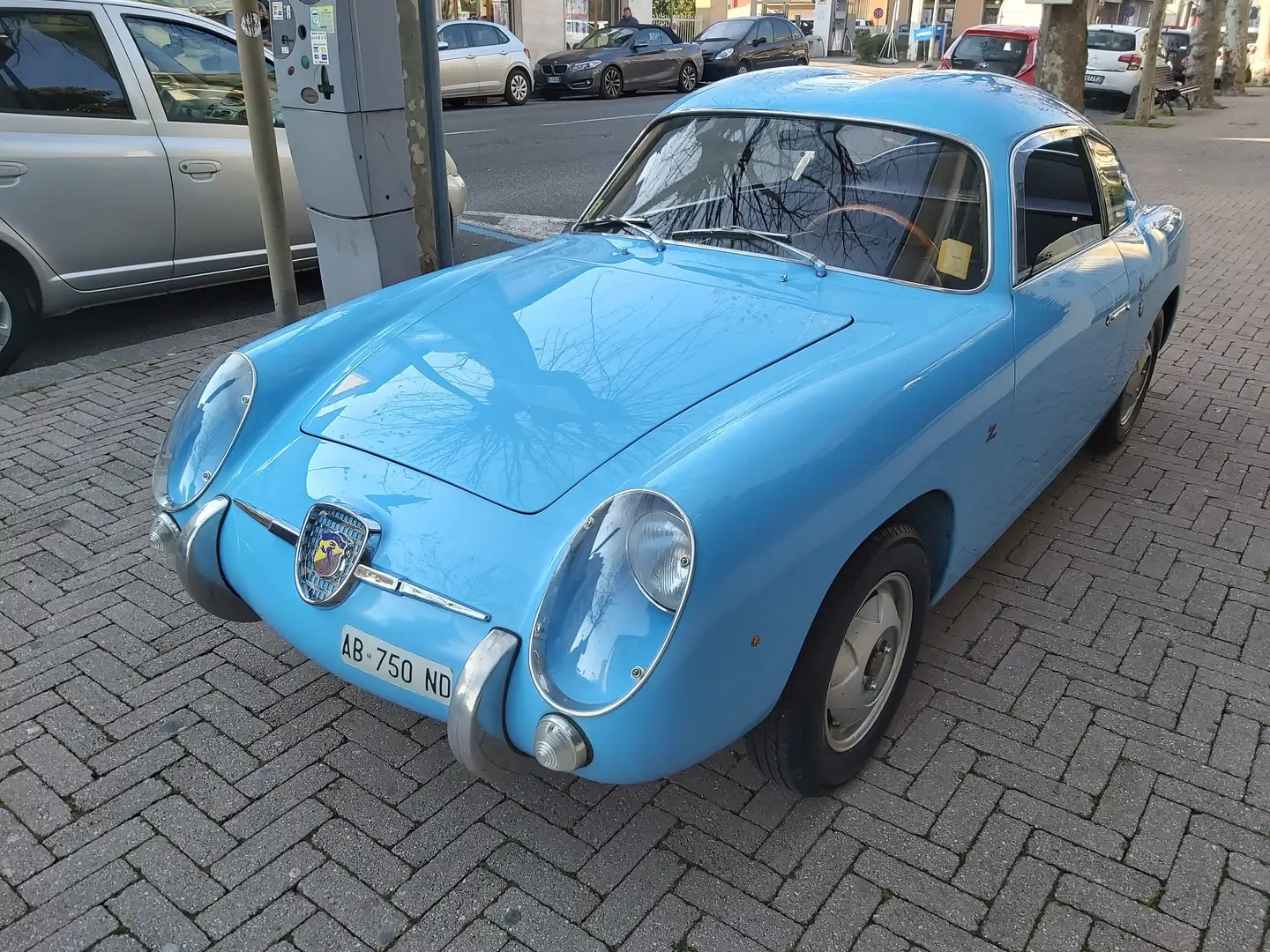 Abarth 750 Zagato Doppia Gobba Albastru - 2
