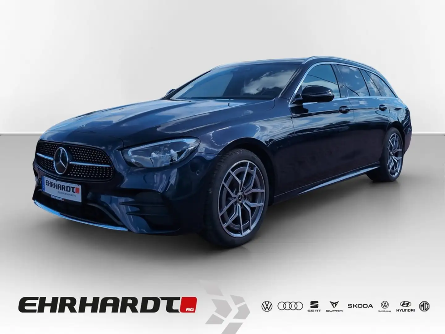 Mercedes-Benz E 220 d T-Modell 9G-Tronic AMG Line LED*SHZ*ACC*VORBE... Blau - 1