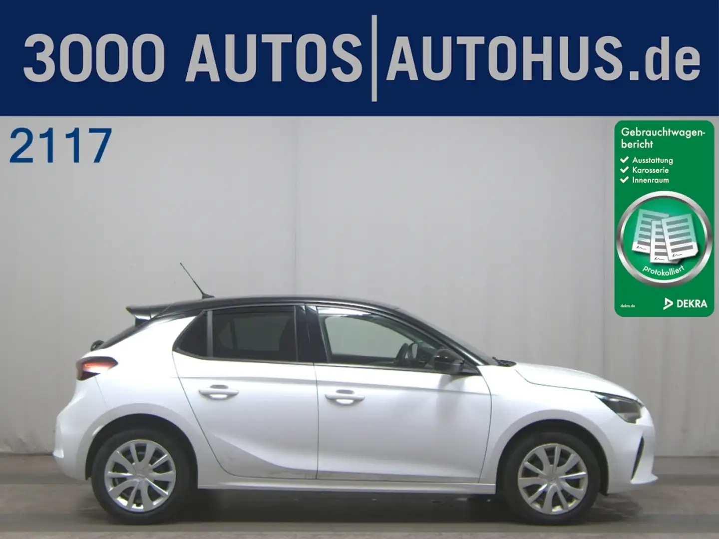 Opel Corsa 1.2 Edition Navi LED RFK Style Weiß - 1