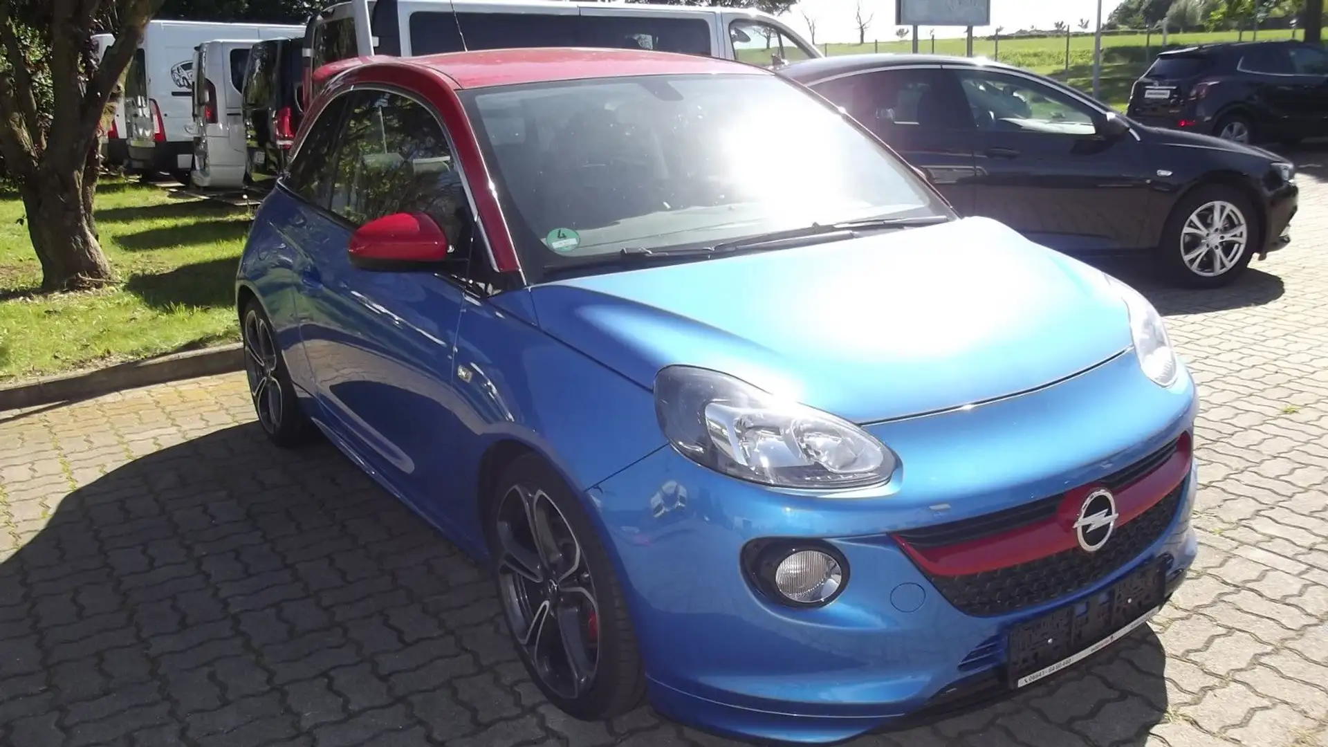 Opel Adam S 1.4 150 PS,Klimaautomatik, Modrá - 1