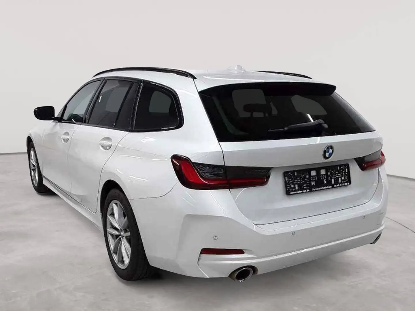 BMW 320 320d Touring Aut. Curved Navi SHZ LED Blanc - 2