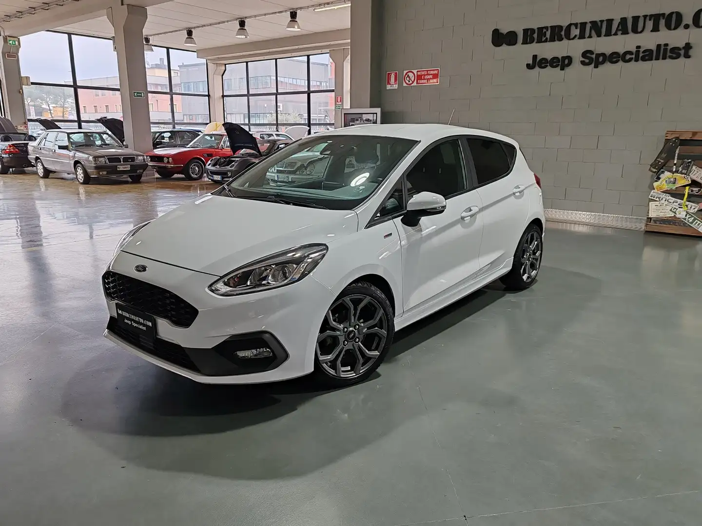 Ford Fiesta Fiesta VII 2017 3p 3p 1.0 ecoboost ST-Line s Weiß - 1