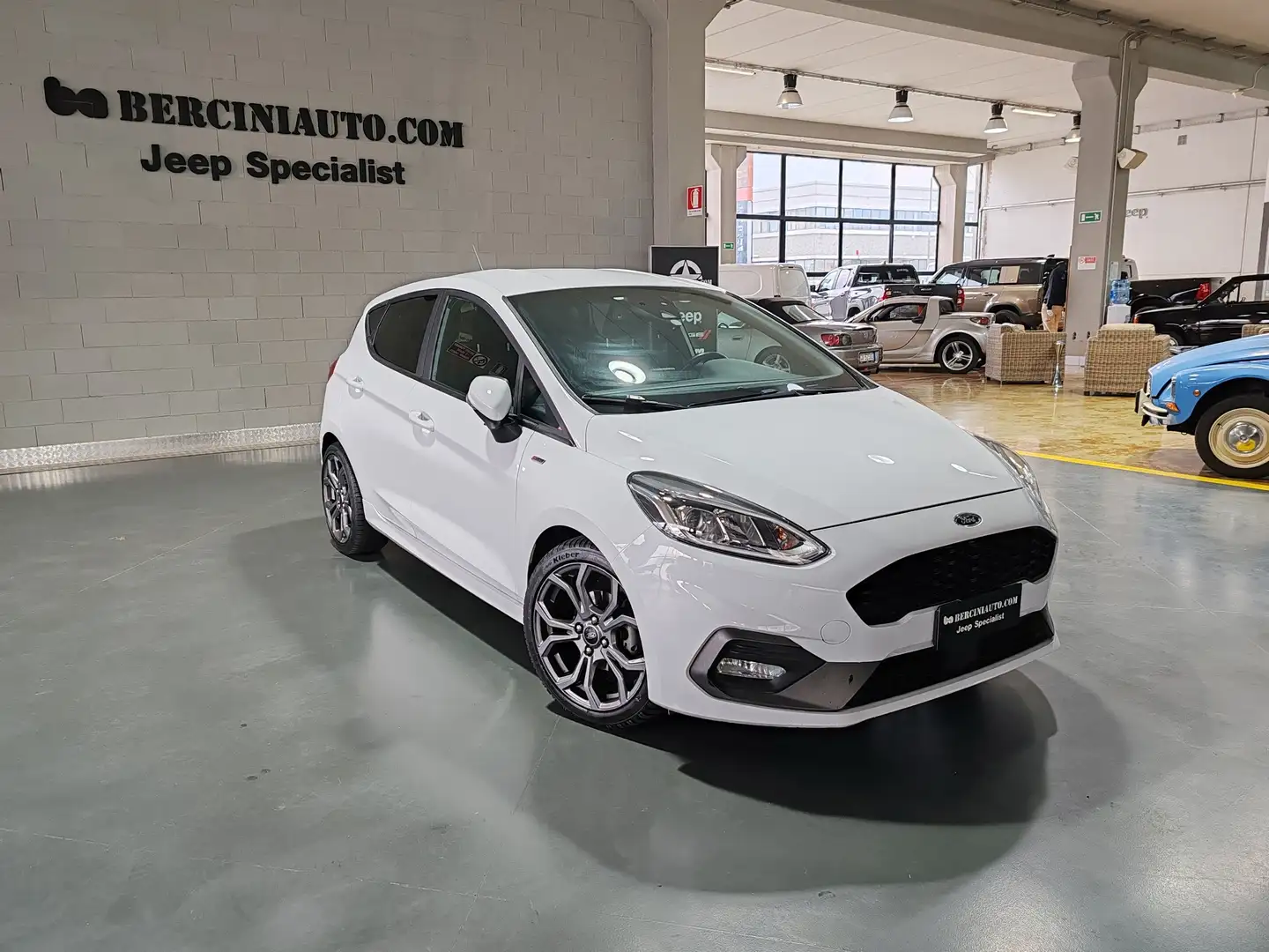 Ford Fiesta Fiesta VII 2017 3p 3p 1.0 ecoboost ST-Line s Weiß - 2