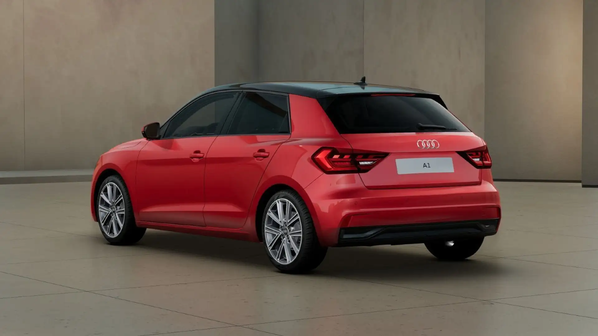 Audi A1 advanced 25TFSI Stronic LED Sitzhei Rot - 2