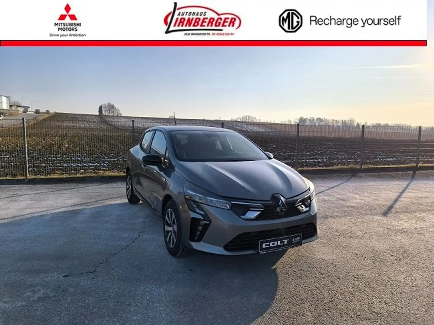 Mitsubishi Colt 1,0 MPI-T Invite C25 Gris - 1