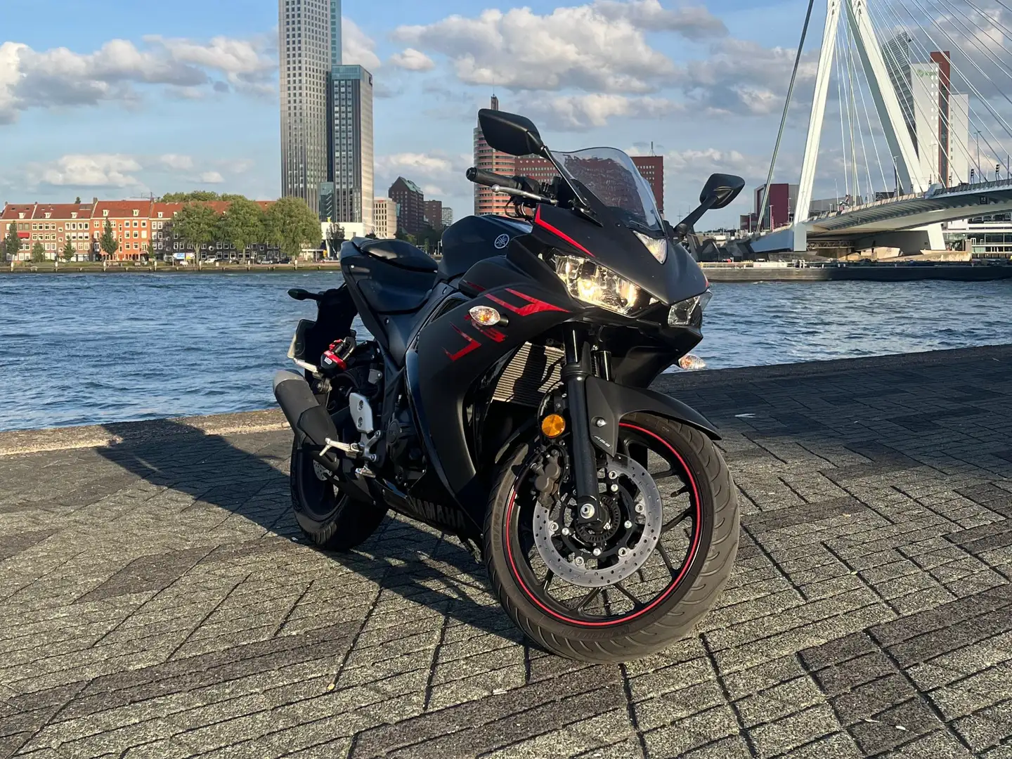Yamaha YZF-R3 A2 rijbewijs Negru - 1