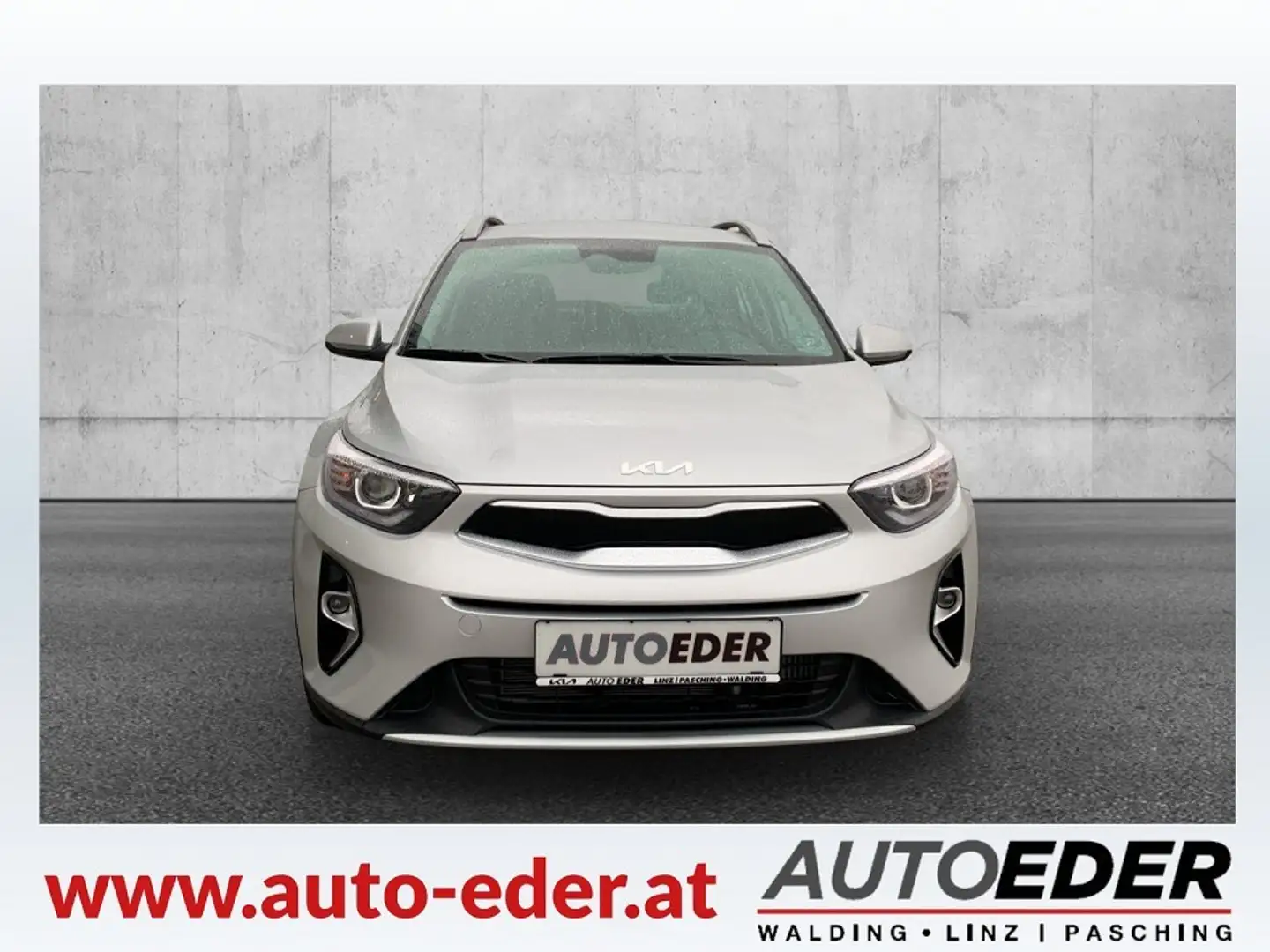 Kia Stonic 1,0 TGDI GPF ISG Silber Silber - 2