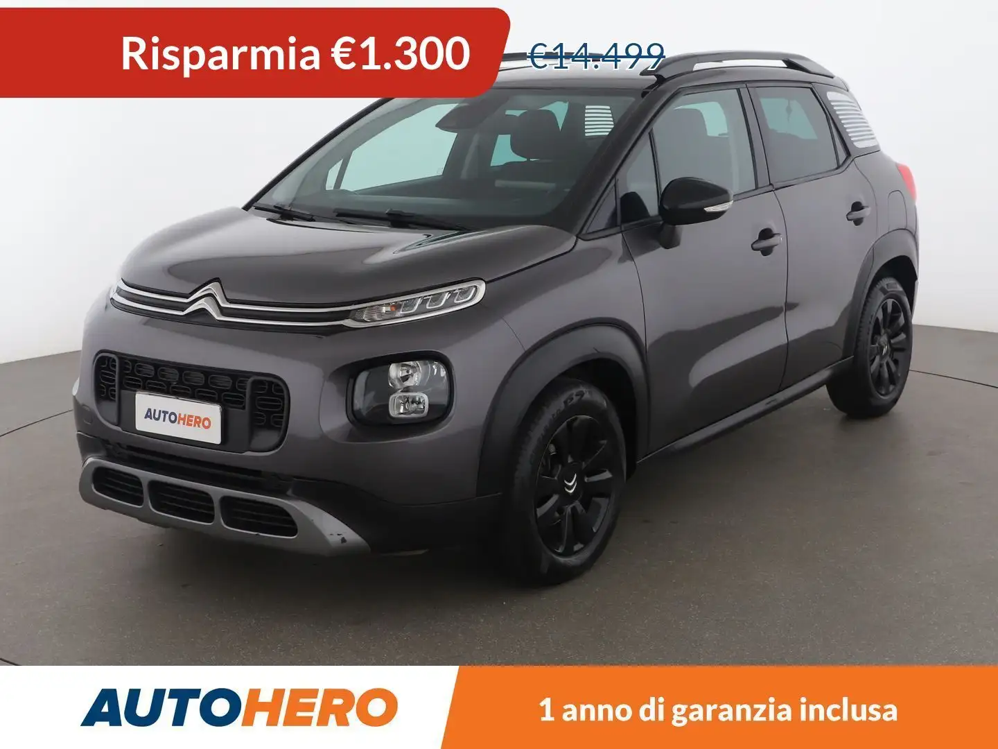 Citroen C3 Aircross 1.5 Blue-HDi Shine Gri - 1