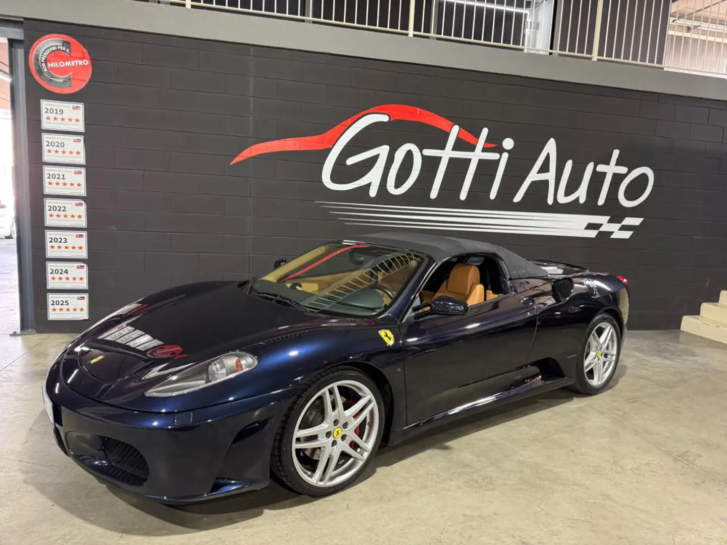 Ferrari F430 SPYDER FULL SERVICE FERRARI SCARICO SPORTIVO Bleu - 1