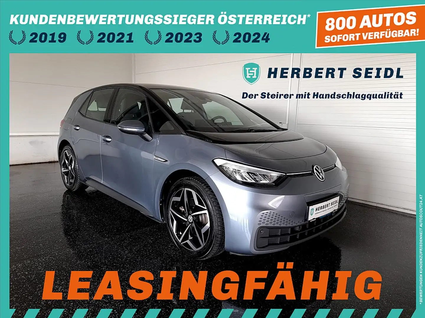 Volkswagen ID.3 ID. 3 Pro 58kWh *19 ZOLL / LED / VIRTUELL / CCS... Albastru - 1
