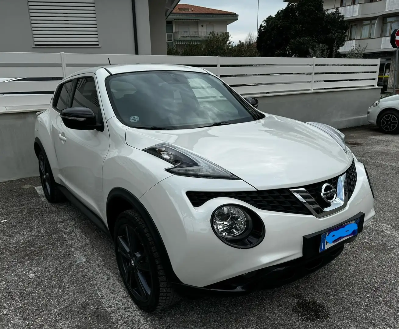 Nissan Juke Juke I 2015 1.5 dci Visia 110cv Bianco - 2