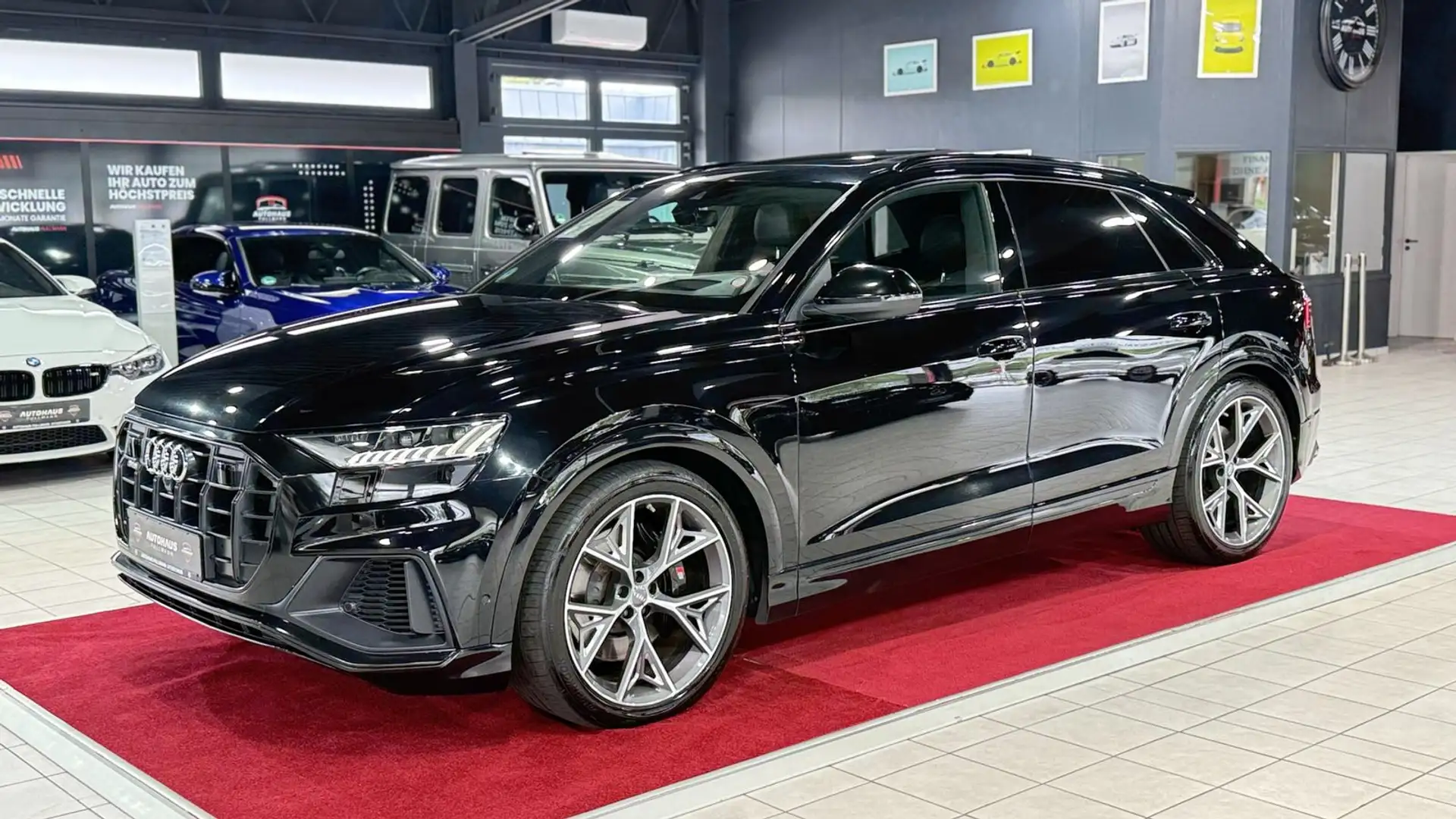 Audi SQ8 4.0 TDI quattro +PANO+AHK+B&O+STANDHEIZUNG Schwarz - 1