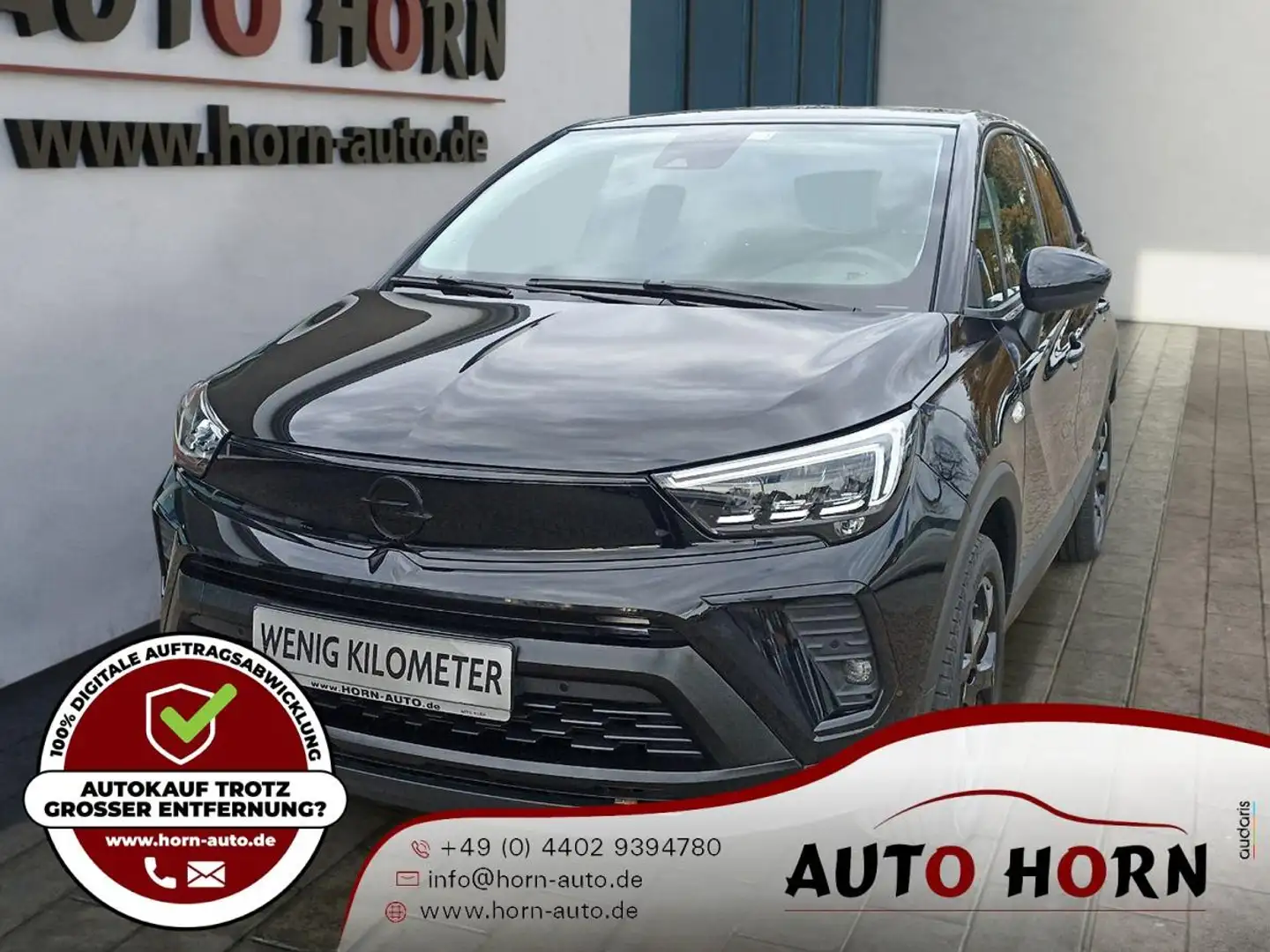Opel Crossland 1.2 Elegance*beh.FS*SHZ*LHZ*Kamera*APP Schwarz - 1
