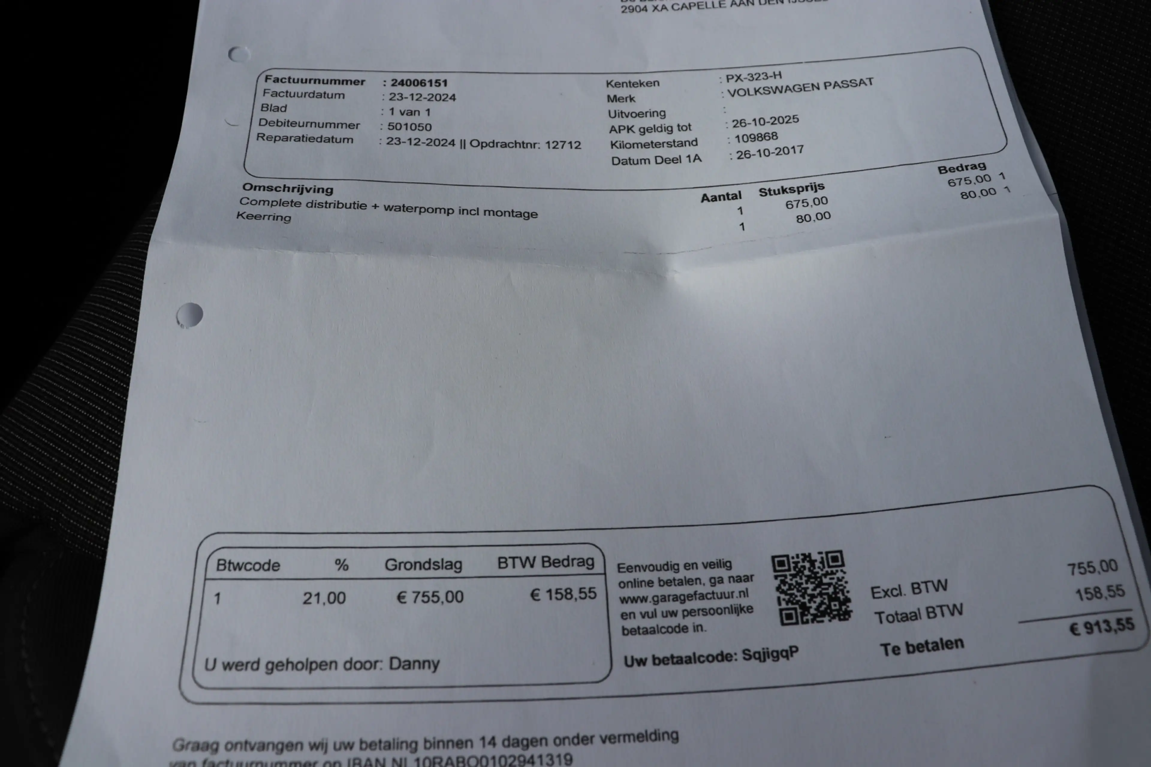 Volkswagen Passat Variant 1.6 TDI Comfortline Automaat. Lage km stand, eerst — photo 30