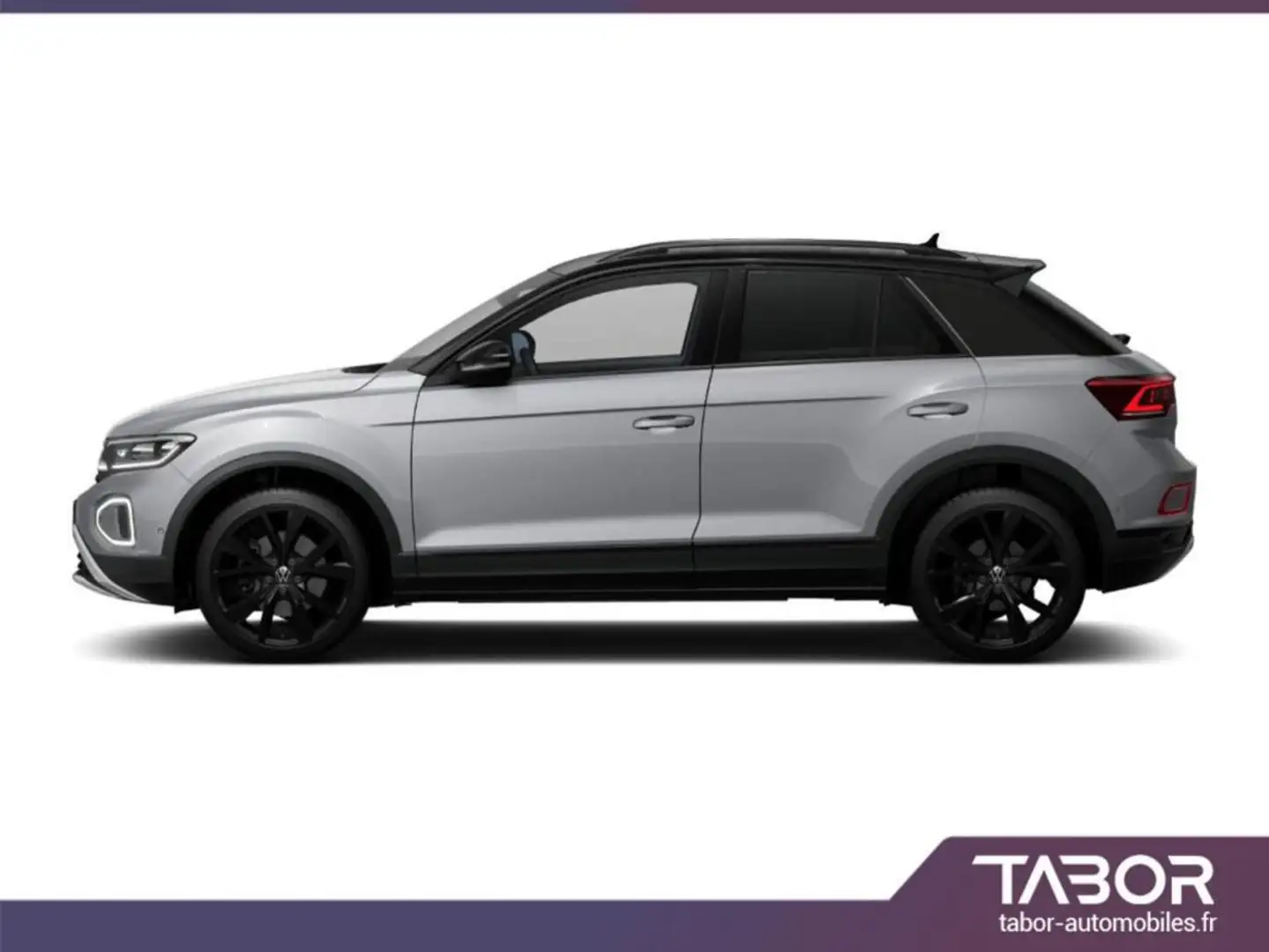 Volkswagen T-Roc 150 DSG Style BlackP Matrix Argent - 2