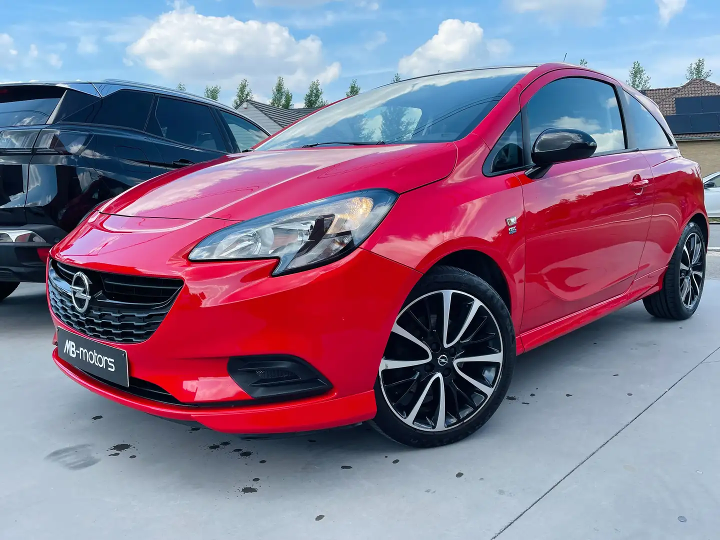 Opel Corsa Corsa 1.0 Turbo OPC-LINE*1er PROP*AIRCO*GARANTIE* Rood - 1