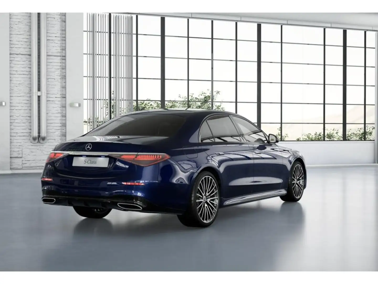 Mercedes-Benz S 400 d 4M L AMG-Sport/Pano/StdHzg/Sitzklim/AIRM Blau - 2