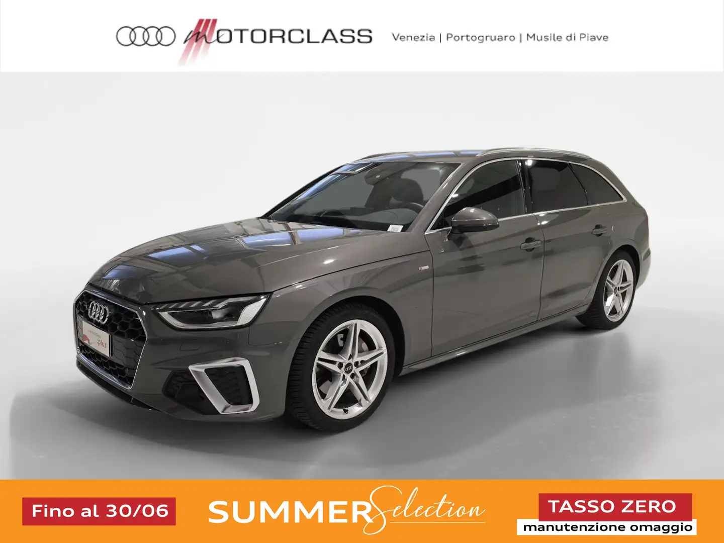 Audi A4 avant 40 2.0 tdi mhev 204cv s line edition quattro Grigio - 1