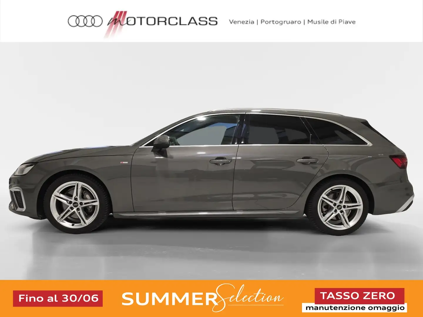 Audi A4 avant 40 2.0 tdi mhev 204cv s line edition quattro Grigio - 2