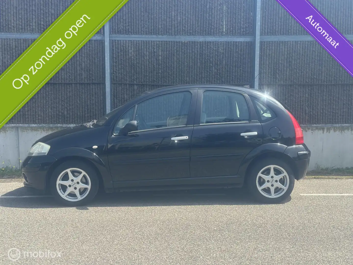 Citroen C3 1.6i-16V Exclusive FLIPPERS/AUTOMAAT/CLIMA Zwart - 2