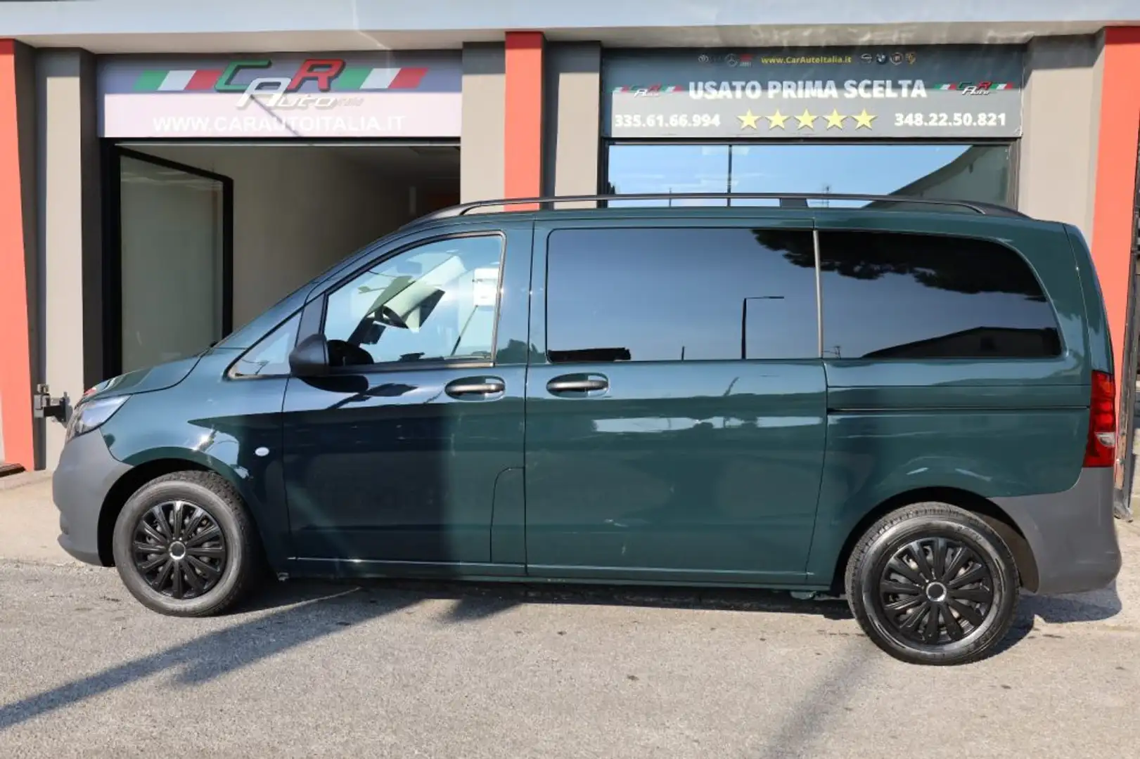 Mercedes-Benz Vito 2.0 114 CDI 9 POSTI PC Tourer Select Compact Navi Groen - 2