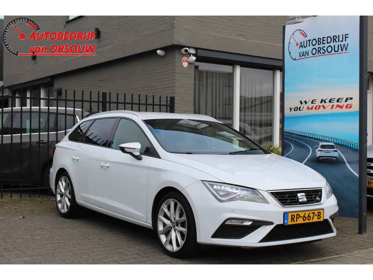 SEAT Leon ST 1.4 EcoTSI FR 150 Pk Sport Intense Led Alcantar Wit - 1
