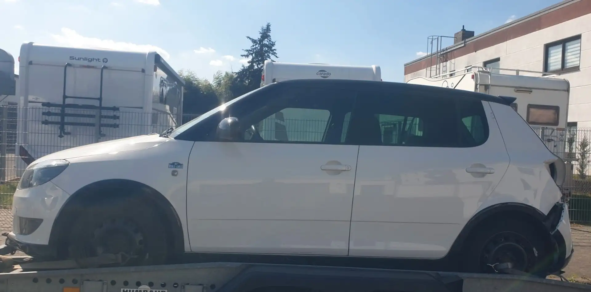 Skoda Fabia Monte Carlo Blanc - 2
