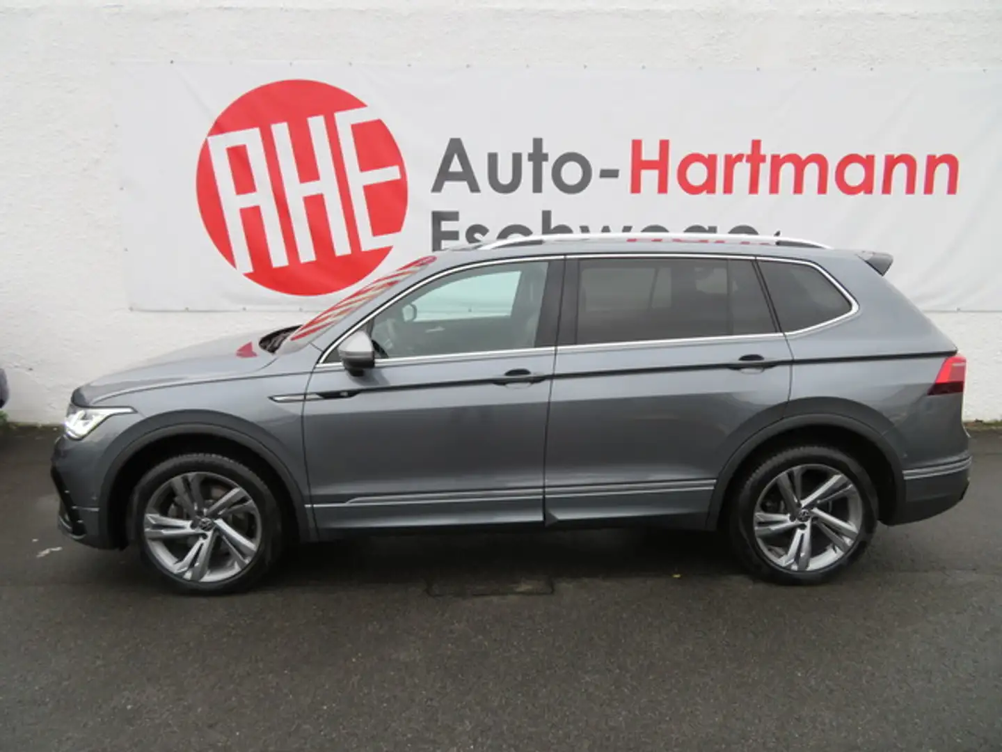 Volkswagen Tiguan Allspace 2.0 TDI R-Line 4M IQ Nav Ahk Rfk Grau - 2