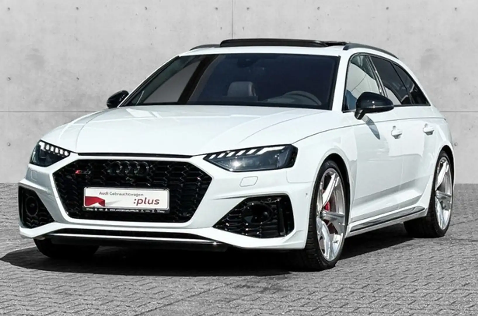 Audi RS4 RS 4 Avant Blackp./HuD/B&O/Pano/Matrix/280 km/h Weiß - 1
