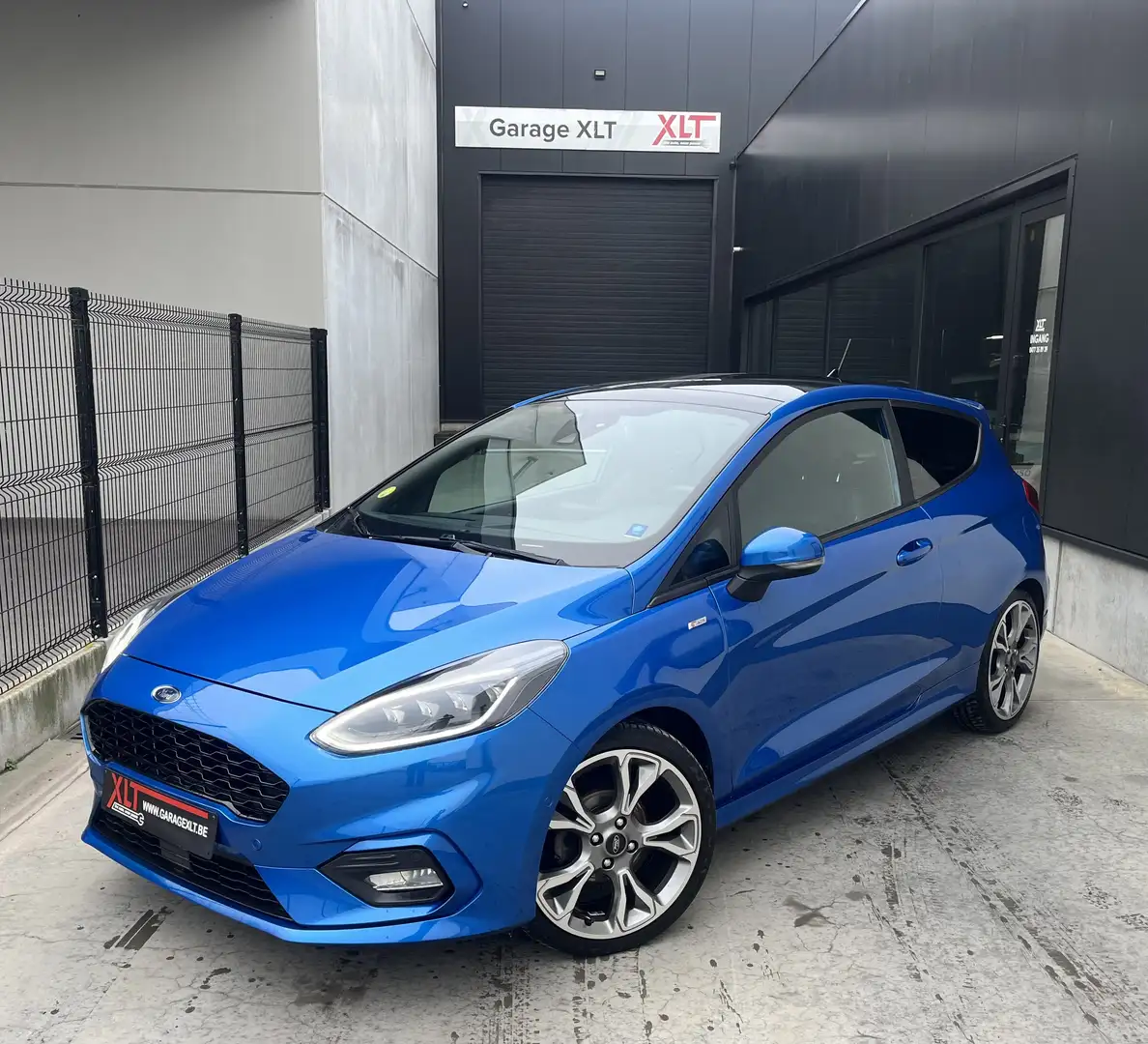 Ford Fiesta Fiesta 1.5 TDCi St LINE Blauw - 1