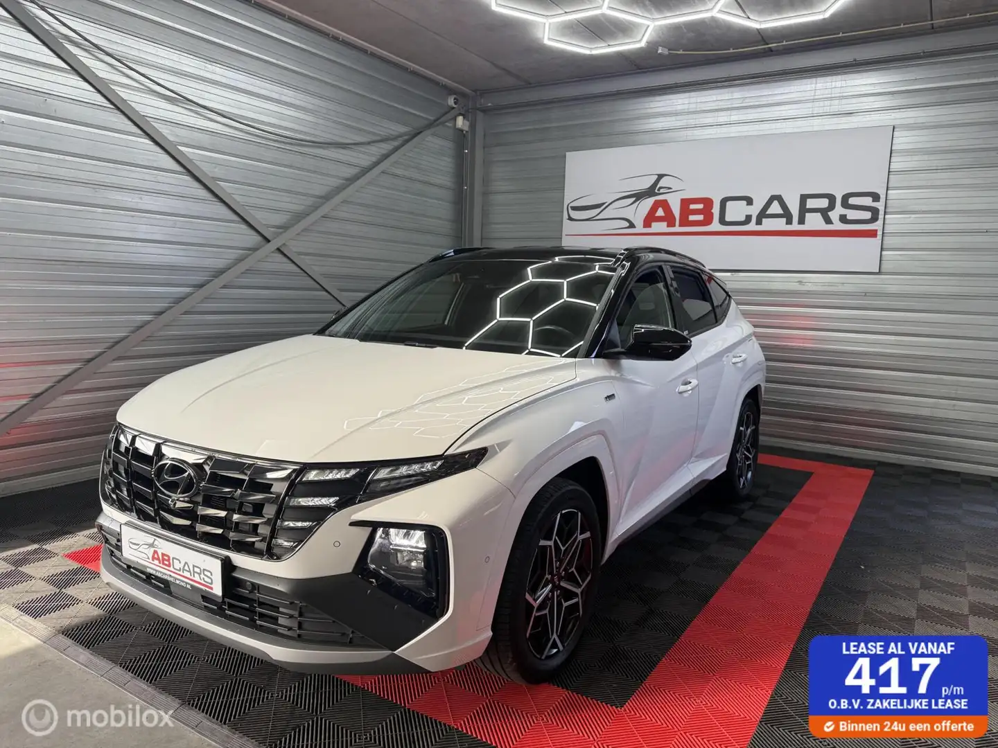 Hyundai TUCSON 1.6 T-GDI PHEV N Line Sky 4WD Blanc - 1
