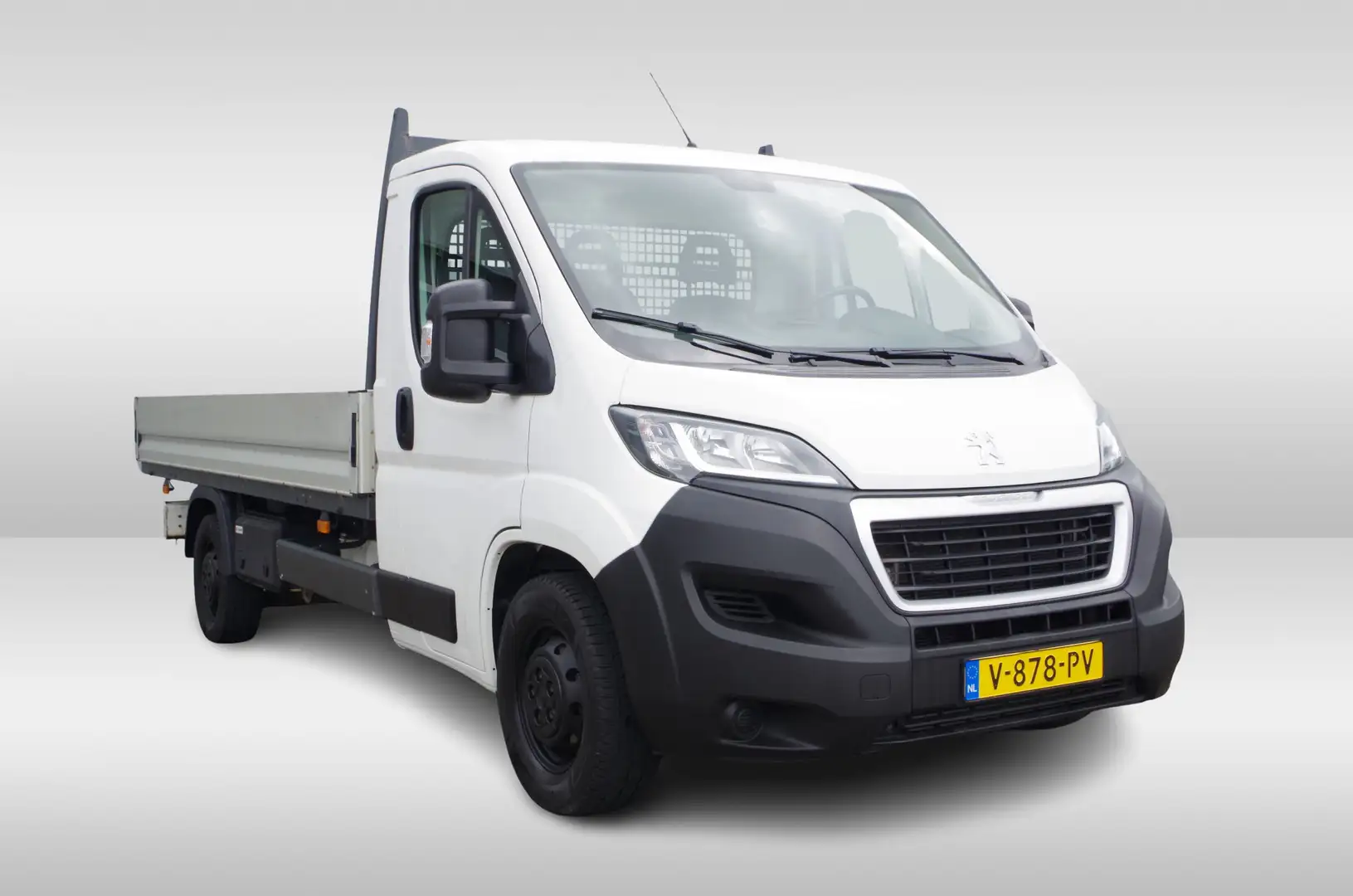 Peugeot Boxer 435 2.0 BlueHDI 160pk  Pick-up | Trekhaak | 420cm Wit - 2