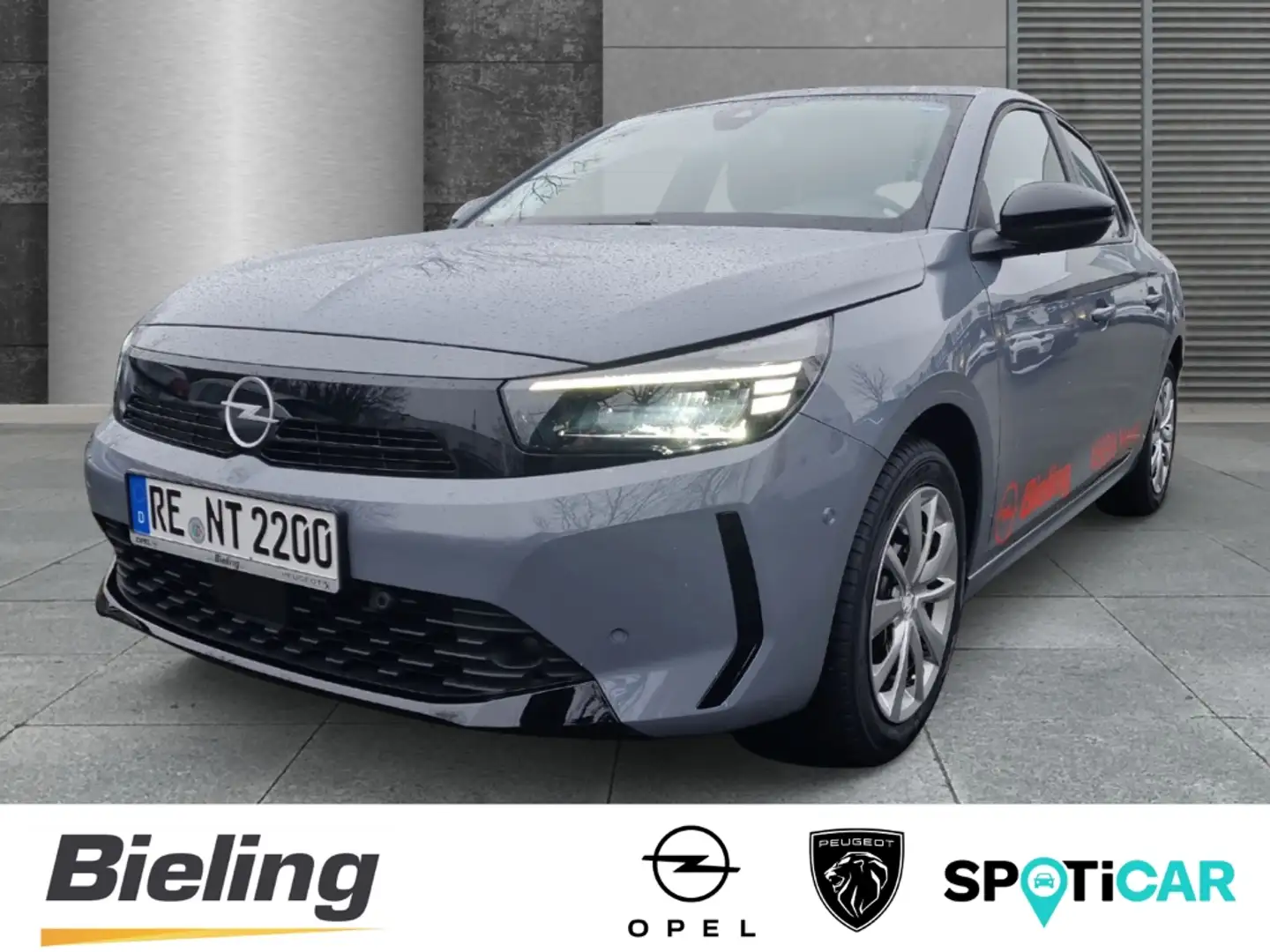 Opel Corsa 1.2 Edition, Android, Verkehrszeichenerkennung, Ka Grau - 1