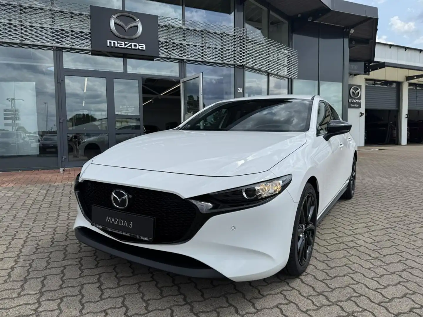 Mazda 3 2.5L e-SKYACTIV G 140ps Homura LED PDC Blanc - 2