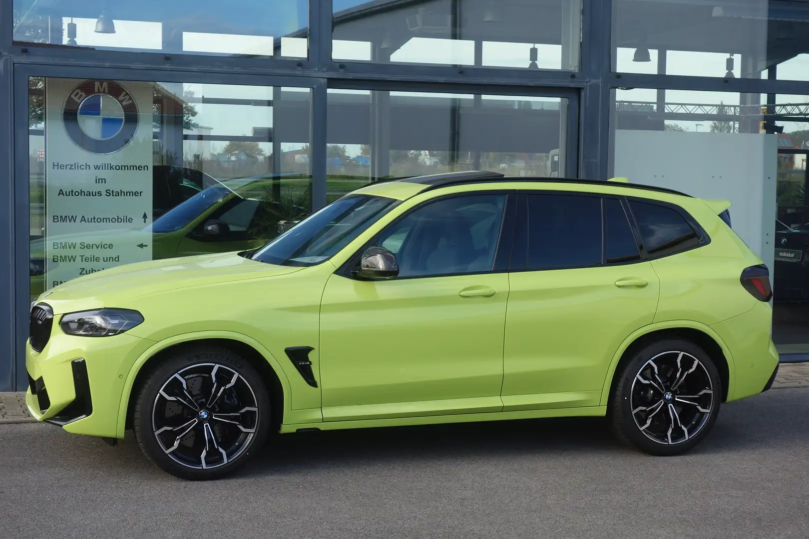 BMW X3 M Competition AHK GSD Head-Up Sitzbelüftung HarmanKa Gelb - 2