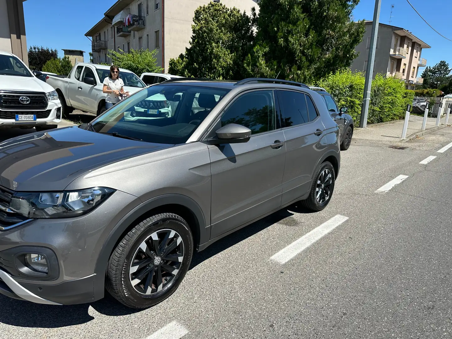 Volkswagen T-Cross T-Cross 1.0 tsi Advanced 115cv dsg PREZZO REALE Grigio - 2