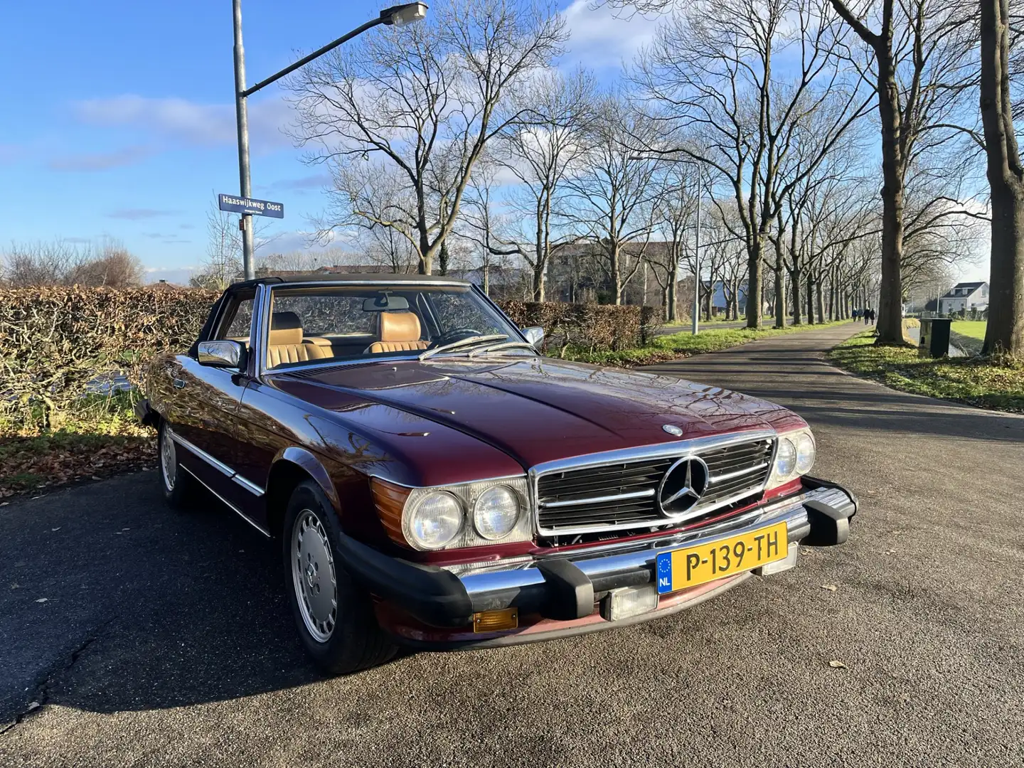 Mercedes-Benz SL 560 SL Rood - 2