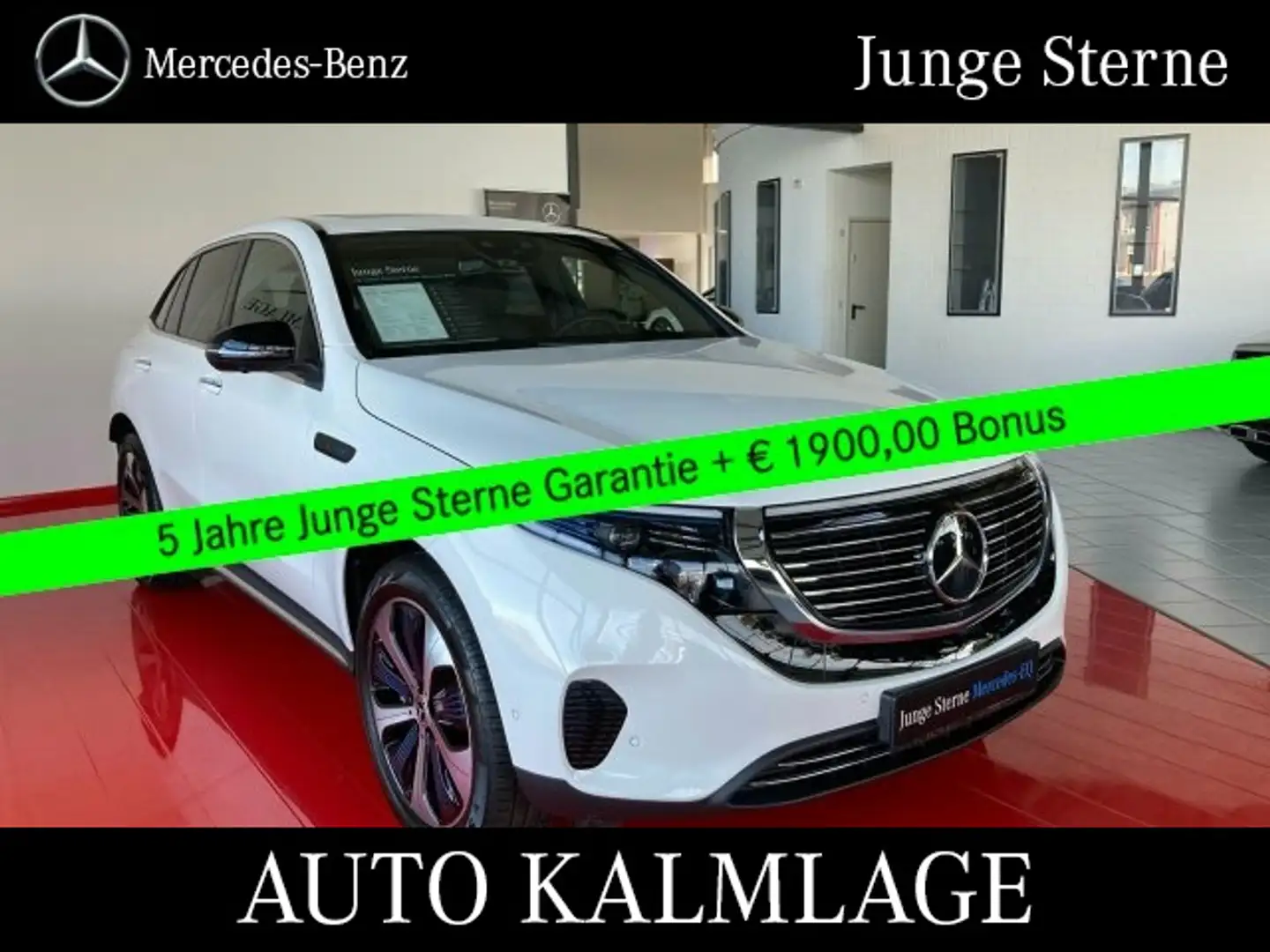 Mercedes-Benz EQC 400 EQC 400 4MATIC KEYLESS-GO+360°-KAM+DISTRONIC Bianco - 1
