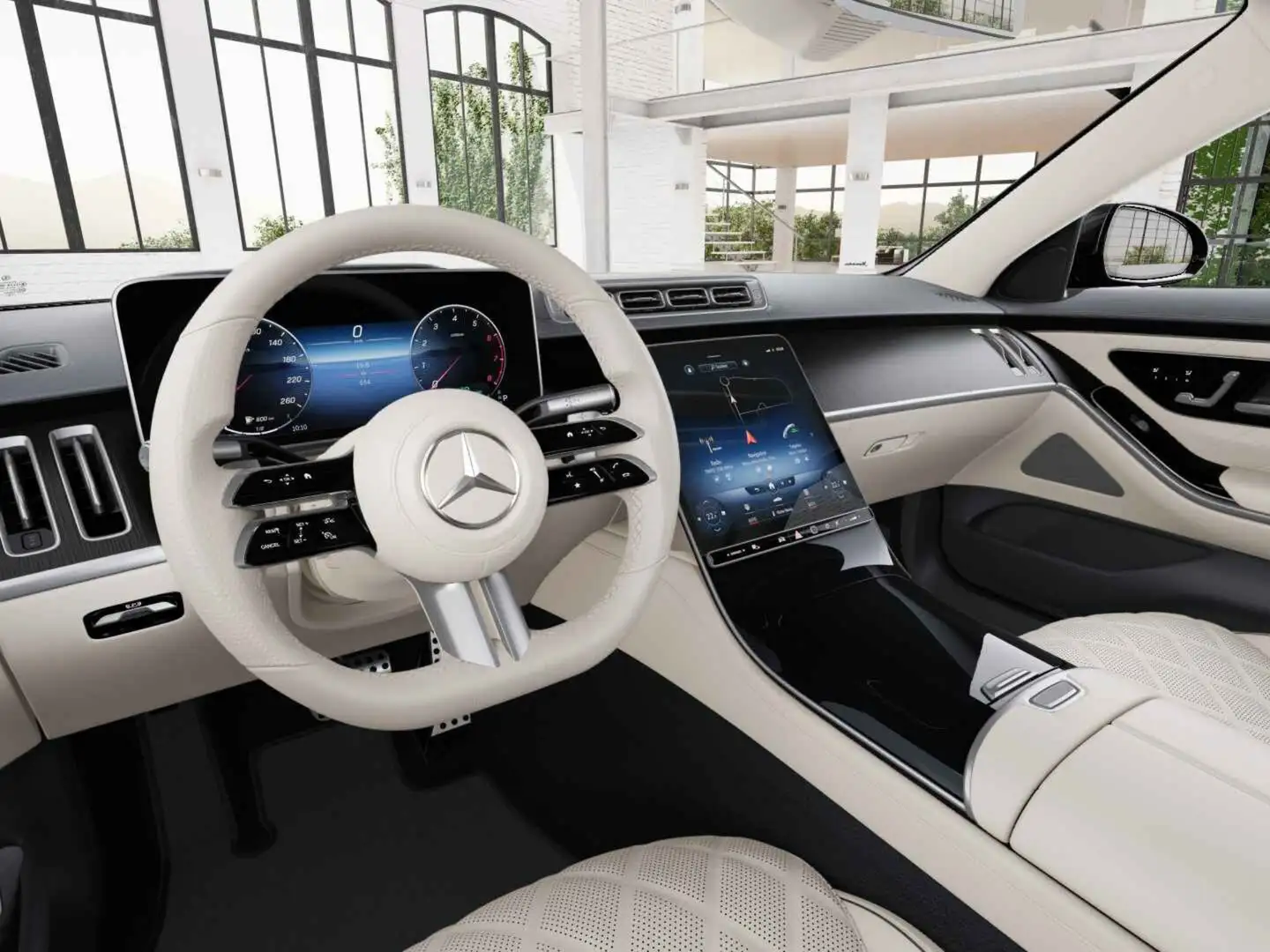 Mercedes-Benz S 500 4MATIC AMG Line Gris - 2
