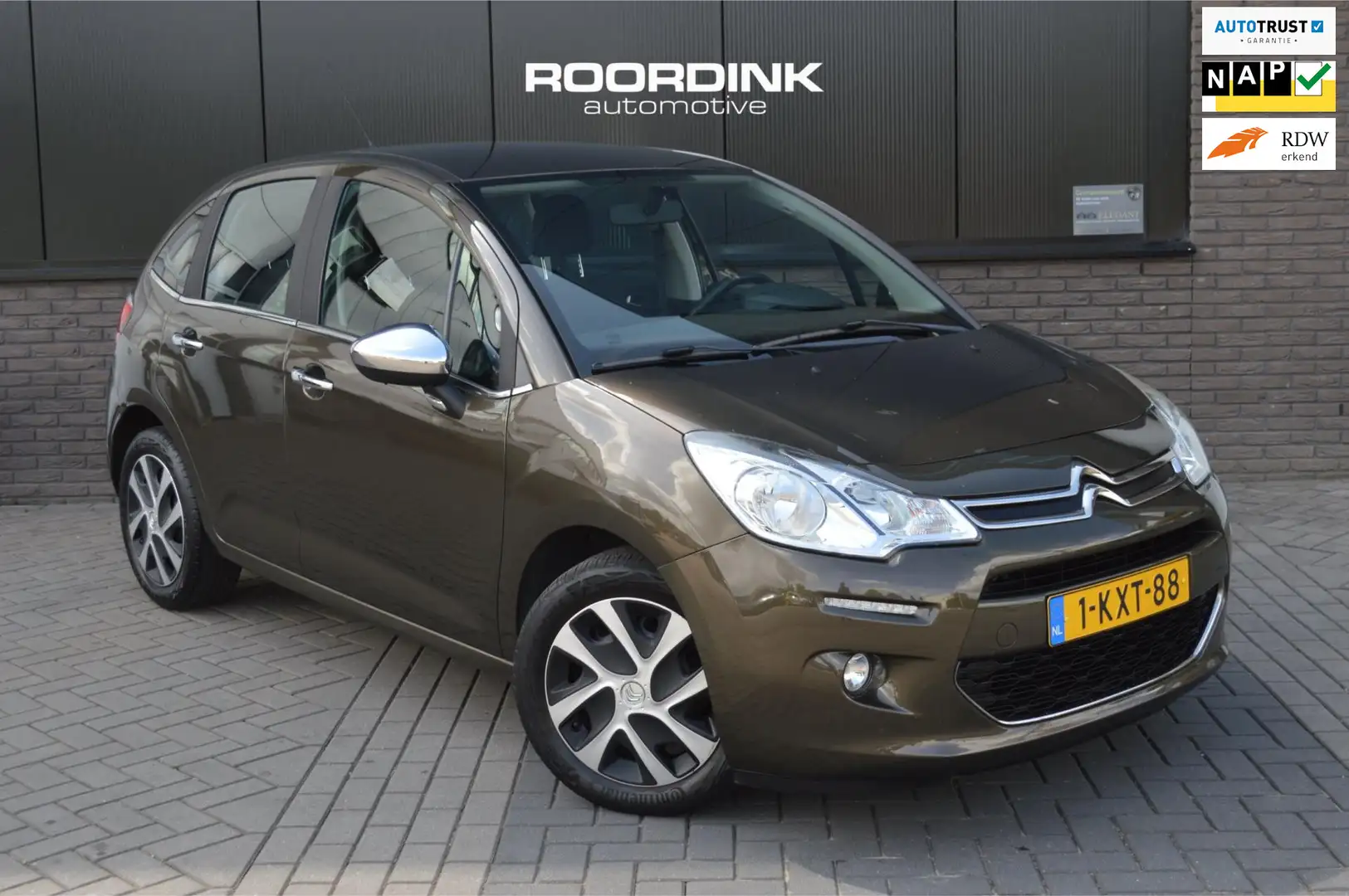 Citroen C3 Navi|Cruise|Clima|1e eigenaar!|Dealer. ond. Bruin - 1