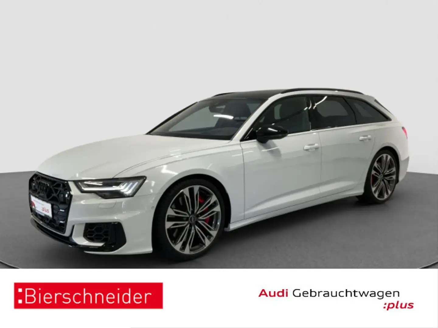 Audi S6 Av TDI qu 21 AHK HD-MATRIX PANO STHZ Blanc - 1
